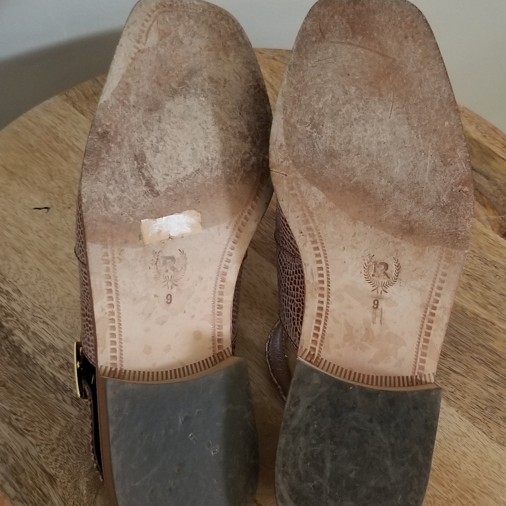 Vintage Ramo Alto leather size 9 sandal loafer - Picture 6 of 7